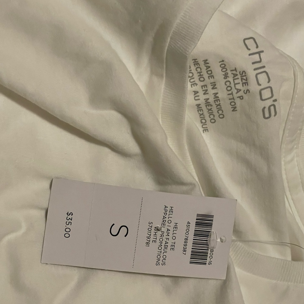 NWT CHICO’S T-Shirt - Picture 5 of 5